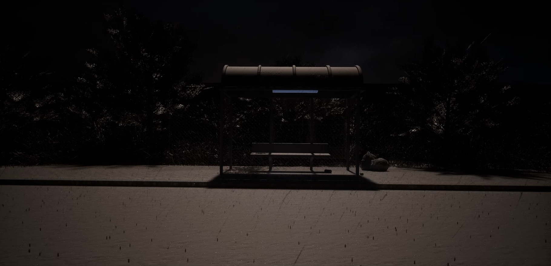 Abandoned Bus Shelter